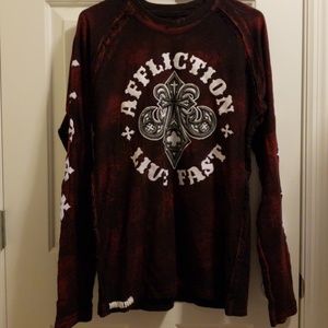 Affliction Long Sleeve Tee